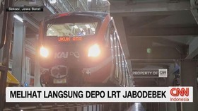 VIDEO: Melihat Langsung Depo LRT Jabodebek