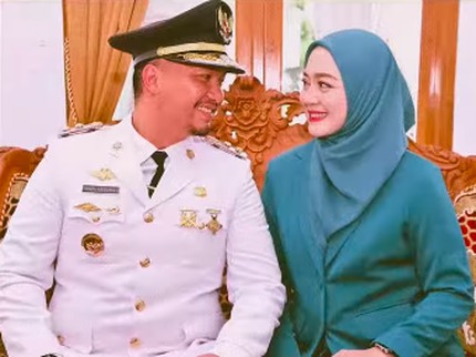 Nuri Maulida Dampingi Suami Purna Tugas sebagai Wakil Bupati Lampung Selatan, Ini 5 Potretnya