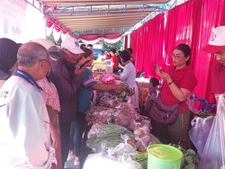 Ramai-ramai Gelar Pasar Murah di Bali Jelang Ramadan