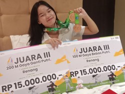Teruwujudnya Mimpi Anak Petani di Kaltara Jadi Atlet Renang Nasional