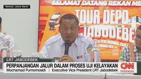 VIDEO: Perpanjangan Jalur LRT Jabodebek dalam Proses Uji Kelayakan