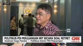 VIDEO: Politikus PDI Perjuangan Irit Bicara Soal Retret