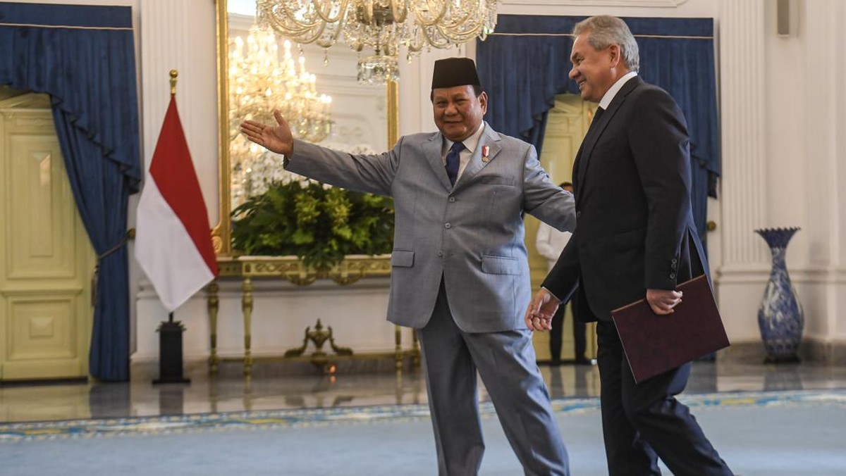 FOTO: Prabowo Subianto Terima Sekretaris Dewan Keamanan Rusia