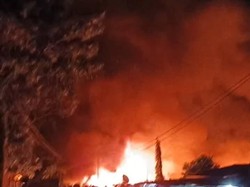 11 Rumah Dinas Kodim Manokwari Terbakar gegara Korsleting, Kerugian Rp 3 M