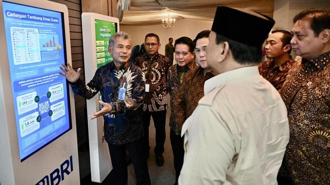 Presiden Prabowo resmikan Bank Emas Pegadaian & BSI, BRI Group optimis tingkatkan PDB, lapangan kerja, dan devisa ekonomi nasional.