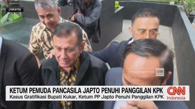 VIDEO: Ketum Pemuda Pancasila Japto Penuhi Panggilan KPK