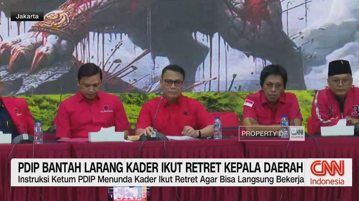 PDIP Buka Suara: Kader Bebas Ikut Retret Kepala Daerah! Video Selengkapnya