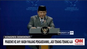 VIDEO: Prabowo ke AHY: Masih Panjang Perjalananmu, Jadi Tenang Saja