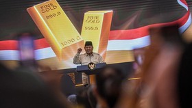 FOTO: Prabowo Resmikan Bank Emas Pertama di Indonesia