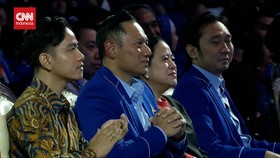 VIDEO: Singgung AHY di Kongres Partai Demokrat, Prabowo: Tenang Aja