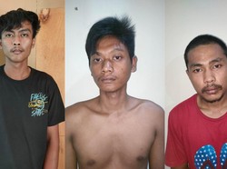 Polisi Tangkap 3 Pencuri Belasan Besi Penutup Sumur Resapan di Jambi