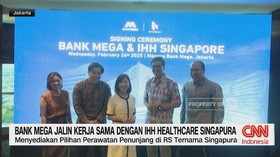 VIDEO: Bank Mega Jalin Kerjasama Dengan Ihh Healthcare Singapura