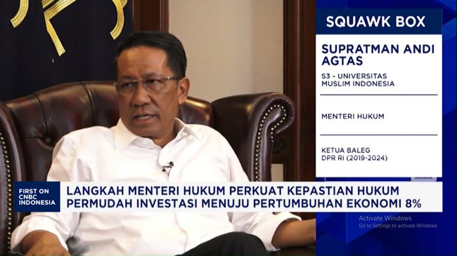 Menteri Supratman Bicara Soal Danantara Dari Sisi Hukum