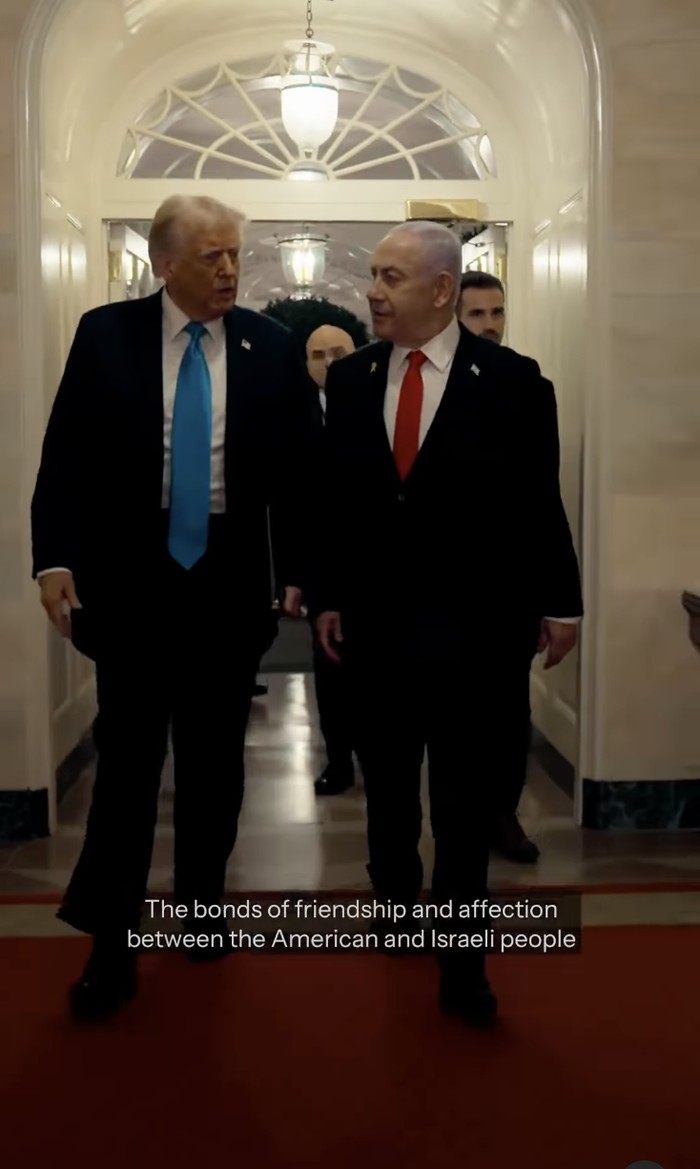 Donald Trump, Benjamin Netanyahu