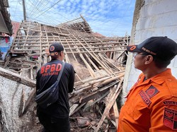 366 Rumah Warga di Depok Rusak Diterpa Puting Beliung