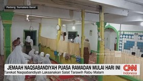 VIDEO: Jemaah Naqsyabandiyah Puasa Ramadan Mulai Hari Ini