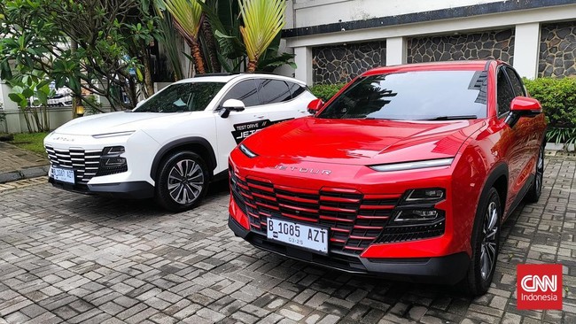 Jetour Dashing dijual dua varian, Journey Rp403,8 juta dan Inspira Rp434,8 juta.