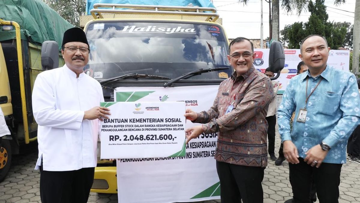 Kemensos Perkuat Stok Lumbung Sosial Sumsel, Siaga Bencana dan Atensi