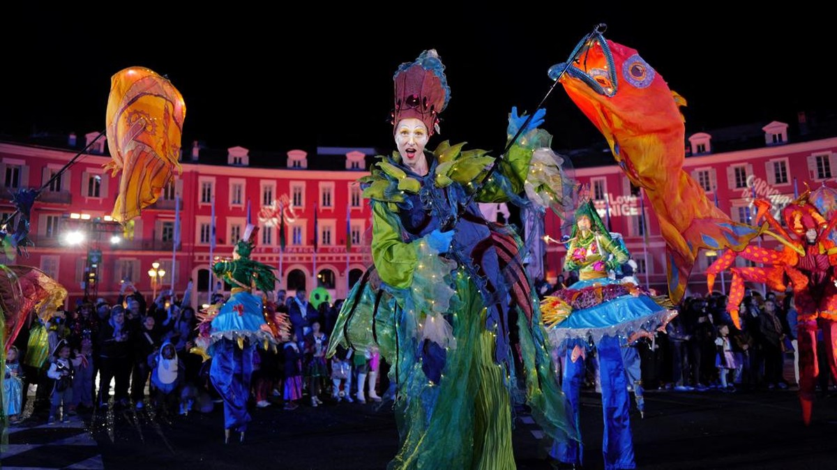 FOTO: Gemerlap Nice Carnival, Salah Satu Karnaval Terbesar di Dunia