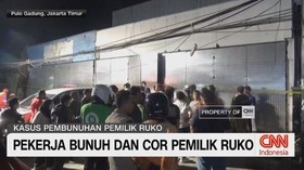 VIDEO: Pekerja Bunuh dan Cor Pemilik Ruko