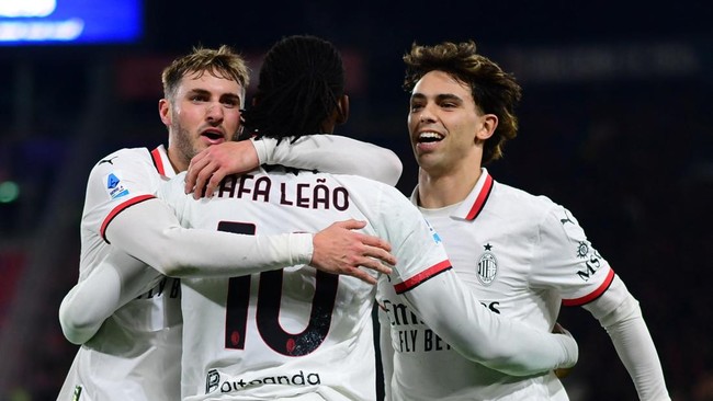AC Milan mengalahkan Genoa dalam lanjutan pertandingan liga Italia di Stadion Luigi Ferraris, Selasa (6/5) dini hari waktu Indonesia.