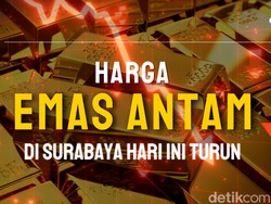 Harga Emas 26 Juni 2025 Turun, 1 Gram Rp 1.924.000