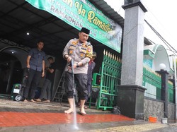 Baksos Presisi, Polresta Malang Kota Bersih-Bersih Masjid