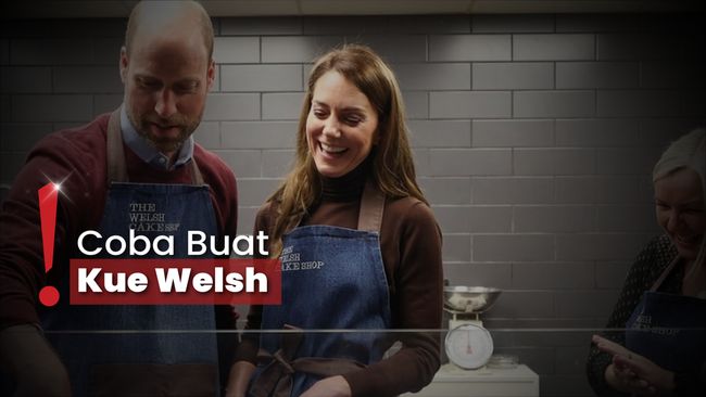 Momen Pangeran William dan Kate Middleton Lihai Jadi Tukang Kue