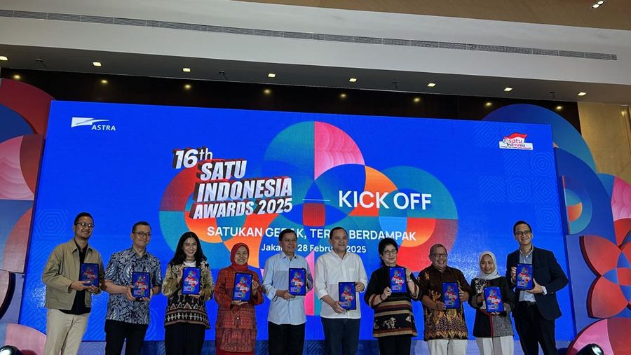 Kick Off 16th SATU Indonesia Awards 2025 di Menara Astra Jakarta, Jumat (28/2/2025)/Elga Nurmutia