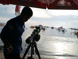 Pemantauan Hilal 1 Ramadan di Gorontalo, Ketinggian 3,69 Derajat