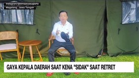 VIDEO: Gaya Kepala Daerah Saat Kena 'Sidak' Retret