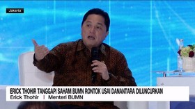 VIDEO: Saham Emiten Danantara Drop, Erick: Time To Buy Back