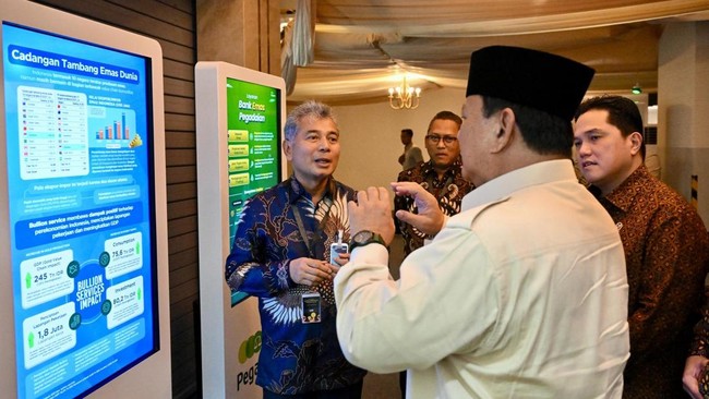 Dirut BRI optimis peluncuran Bank Emas Pegadaian langkah strategis optimalkan potensi emas nasional dan dukung pertumbuhan ekonomi.