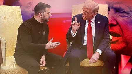 Donald Trump Usir Zelensky