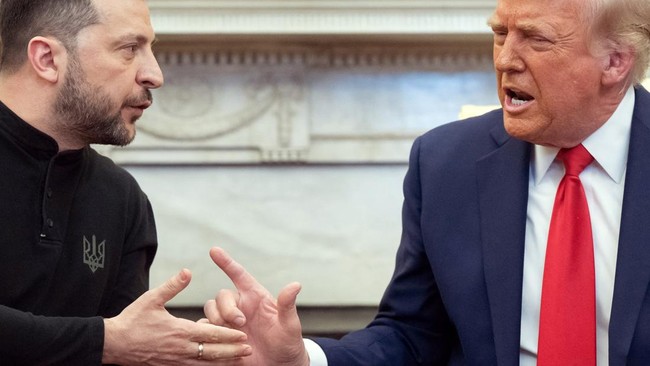 Berikut kata-kata atau transkrip lengkap adu mulut Trump dan Zelensky soal perang berujung Presiden Ukraina diusir dari Gedung Putih.
