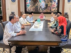 Momen Khofifah-Emil Sowan ke Rumah Jokowi Usai Retreat, Ini yang Dibahas