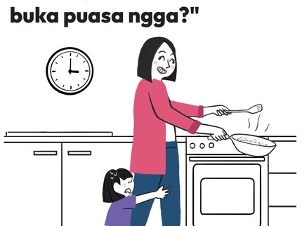 Bun, Boleh Buka Puasa Enggak?