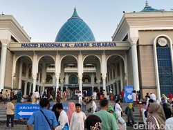 Masjid Al Akbar Surabaya Salat Id Senin 31 Maret, Kapasitas 50 Ribu Jemaah