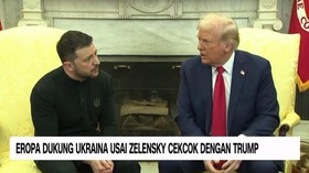 VIDEO: Trump Usir Zelensky, Warganet Dukung Ukraina