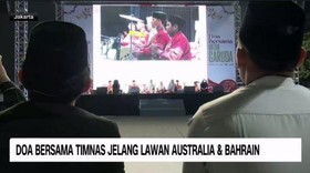 VIDEO: Do'a Bersama Timnas Jelang Lawan Australia & Bahrain