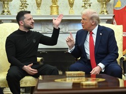 Adu Mulut Trump-Zelensky Kejutkan Pemimpin Dunia