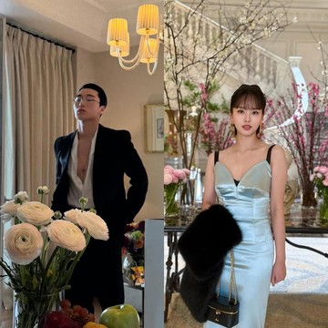 Simak Gaya Penuh Pesona San ATEEZ dan Kim So Hyun Saat Menghadiri Dolce & Gabbana Show