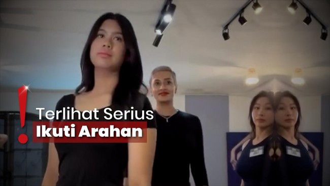 Momen Almira Anak Annisa Pohan-AHY Ikut Kelas Model Kimmy Jayanti