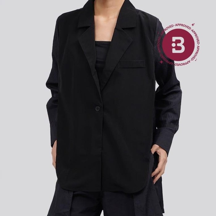 Executive Long Sleeve Blazer [Black]