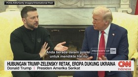 VIDEO: Hubungan Trump-Zelensky Retak, Eropa Dukung Ukraina