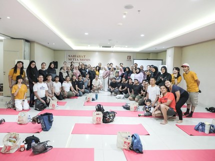 Persiapan Melahirkan, Ciakpo.id Gelar Kelas Yoga untuk Bumil Trimester 3 Dipandu Bidan Mila