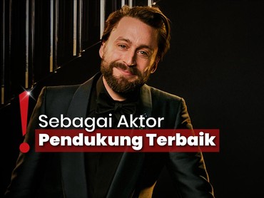 Menang Oscar 2025, Kieran Culkin Tagih Janji Istri untuk Punya 4 Anak