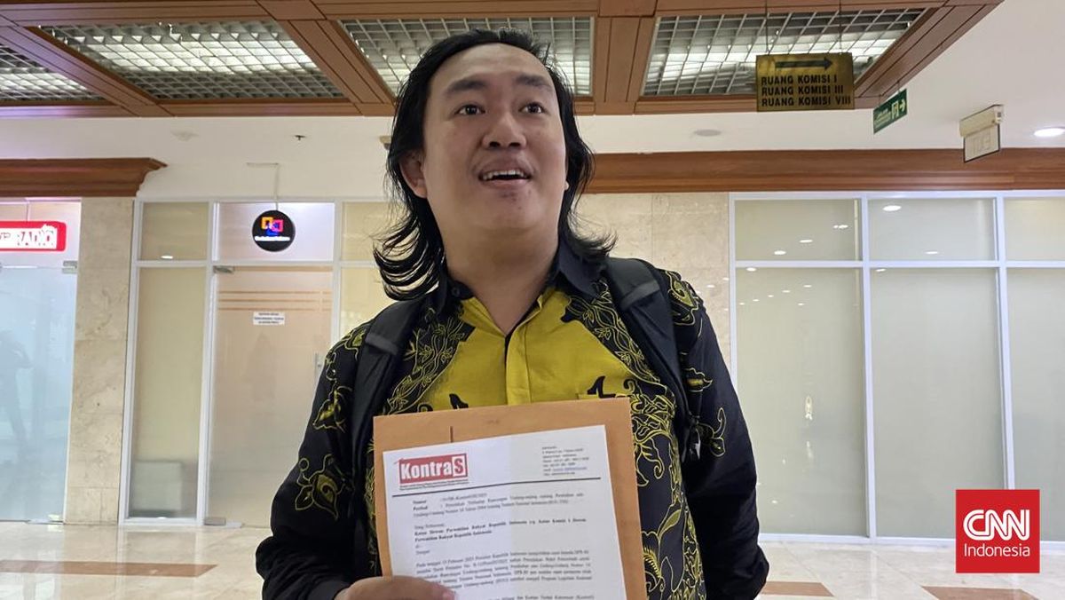KontraS Datangi DPR, Tegaskan Tolak RUU TNI dan Polri