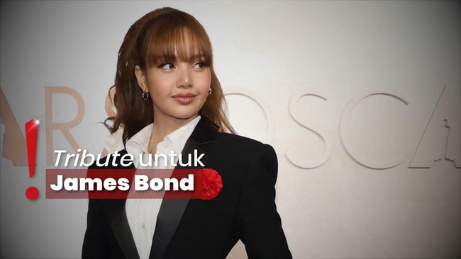 Gaya Red Carpet-Penampilan Lisa BLACKPINK di Panggung Oscar 2025