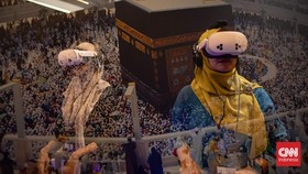 FOTO: Pengalaman Manasik Haji dan Umroh Lewat Kacamata Virtual